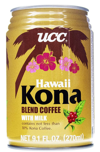 Tour the big island's coffee farms and enjoy tasting kona coffee all day. Ucc Hawaii Kona Blend Coffe With Milk 9 1floz 270ml 8 Cans Braavos Co