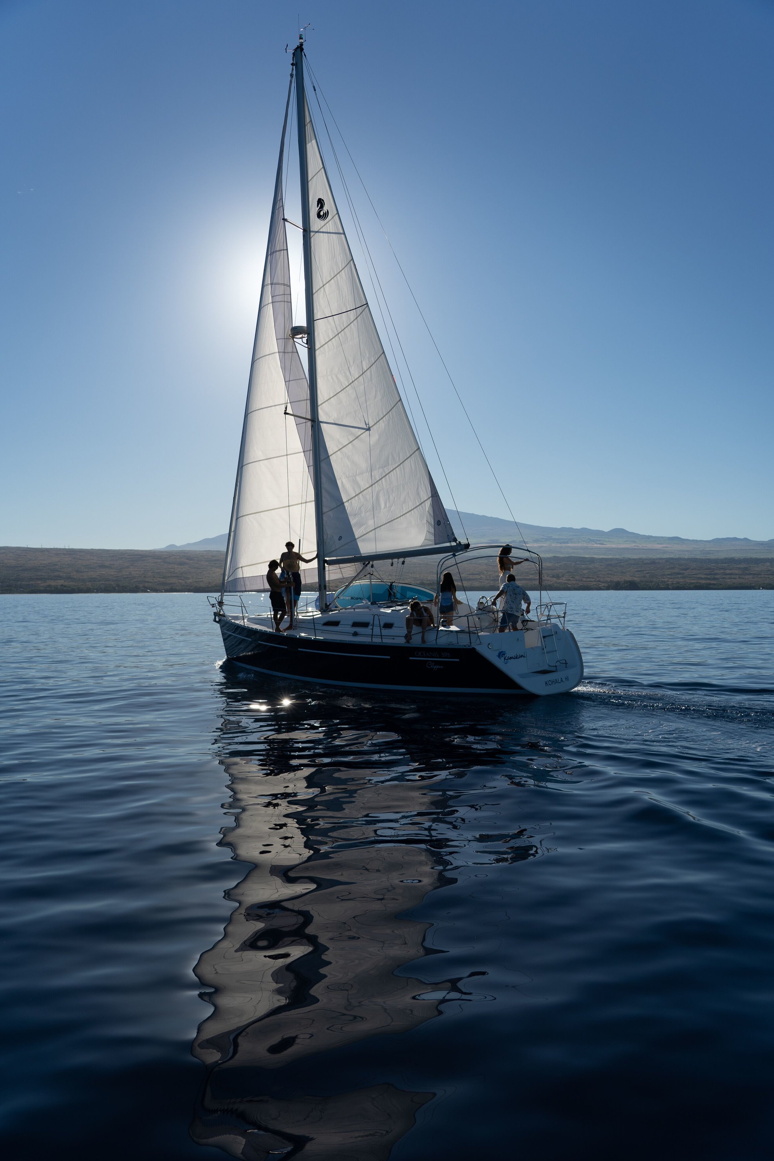 Captain zodiac raft cruises tile image. Hawaii Sail Charters Kona Sailing Tours Sunset Sail Snorkeling Adventures Activities Kona Sailing Tours Hawaii Sail Charters