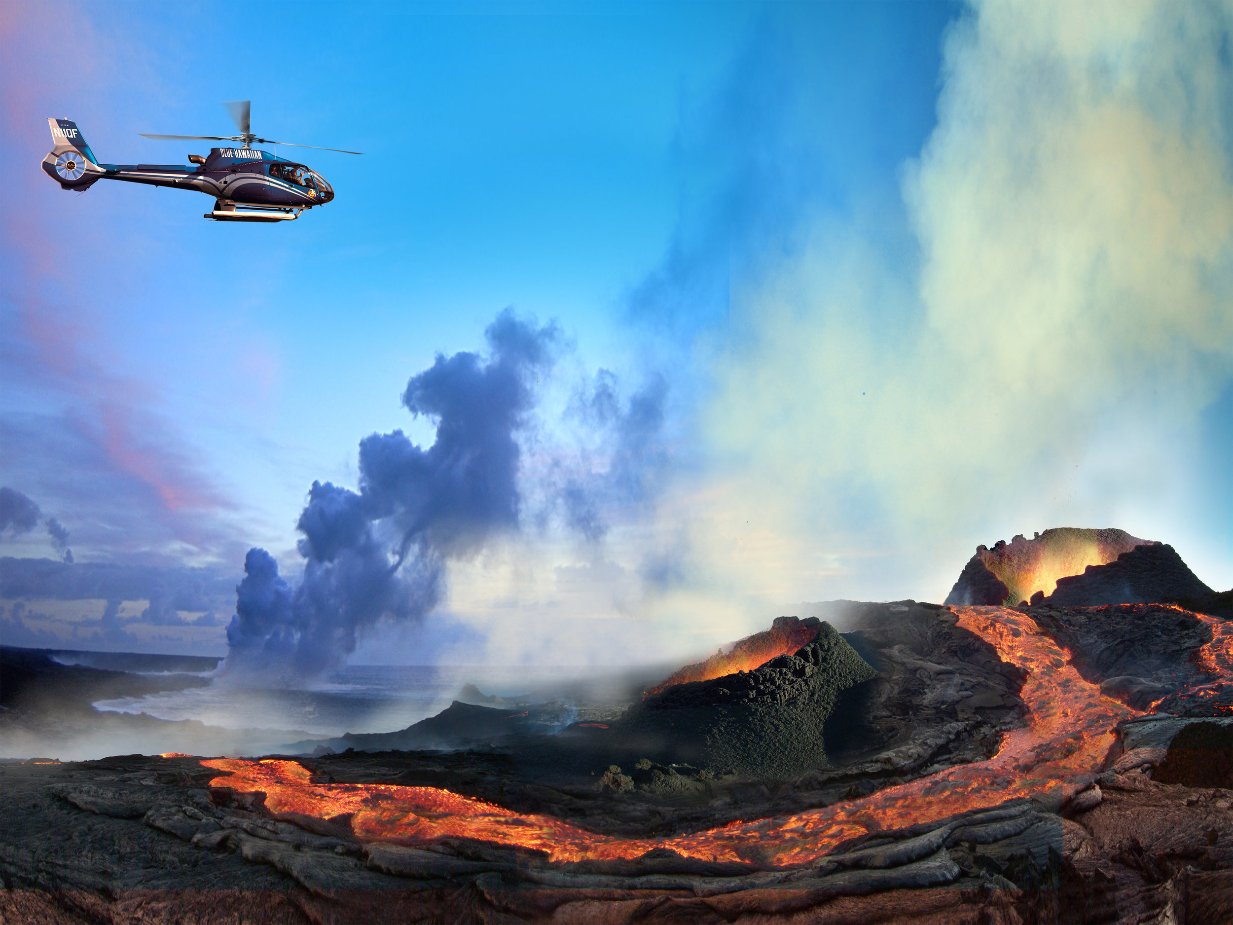 Night manta ray snorkel experience · popular ecotourism in big island, hawaii · from kawaihae harbor: Big Island Spectacular Eco Big Island Helicopter Tours Volcano Helicopter Tour