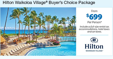 There’s nothing like an island holiday to leave you feeling relaxed and refreshed. Hawaiian Islands Hilton Waikoloa Village Buyer S Package Costco Weekender