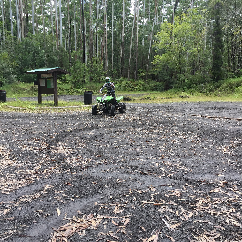 Image It's always fun to take the whole family to amusement parks, where rides big and small bring hours of fun. Upper Waiakea Atv And Dirt Bike Park