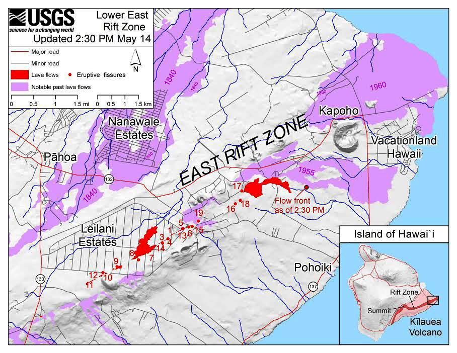 29+ Big Island Volcano Eruption 2018 Map Package