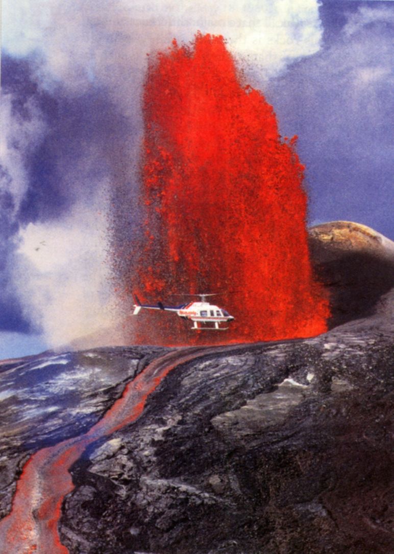 Helicopter Tour Over Volcano Big Island Package